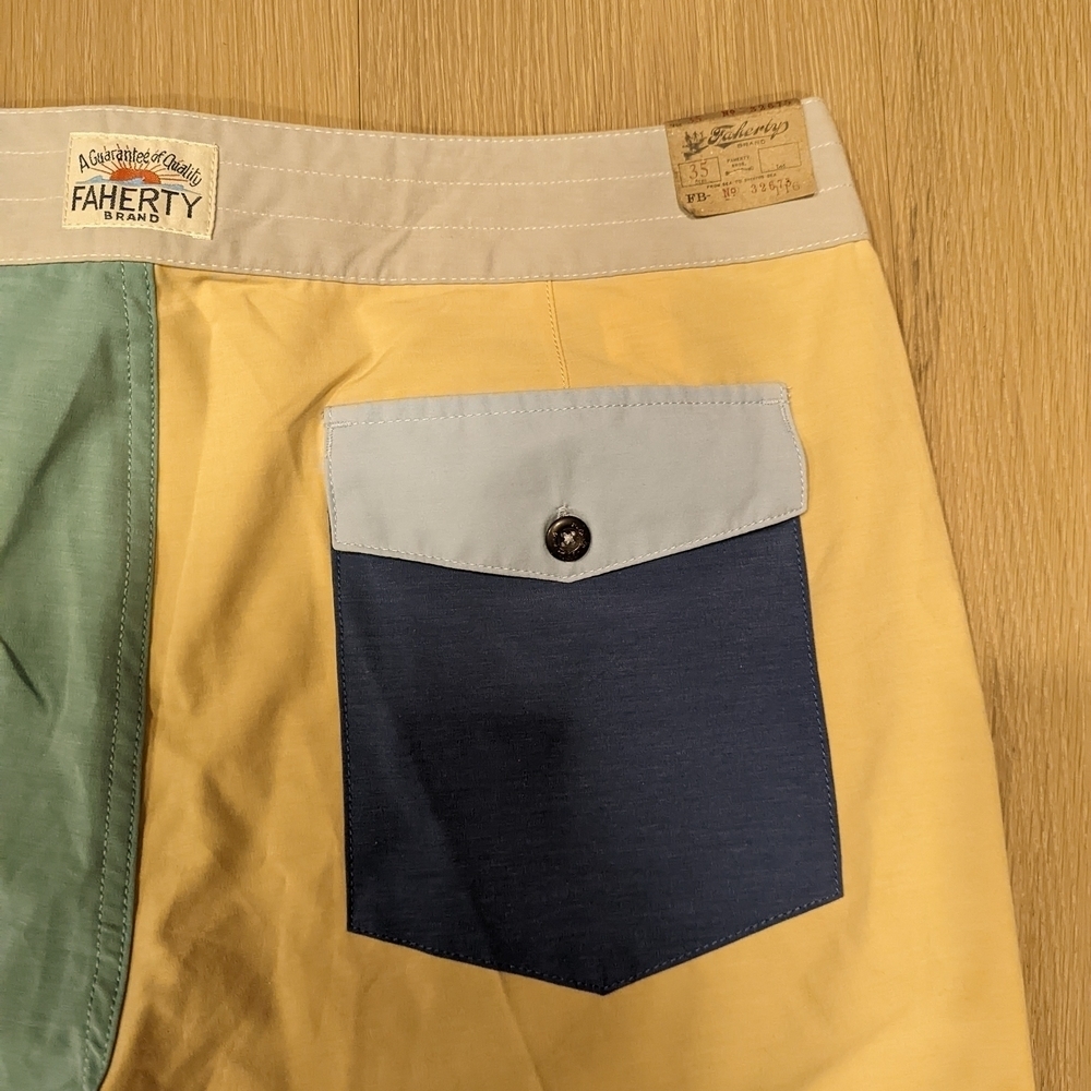 Colorblock Swim Trunks - Picture 4 of 9